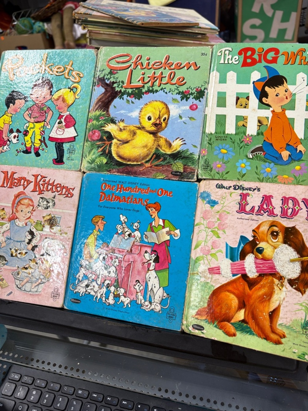 Classic Children's Storybook Set - Tell a Tale Book by Whitman 1960’s